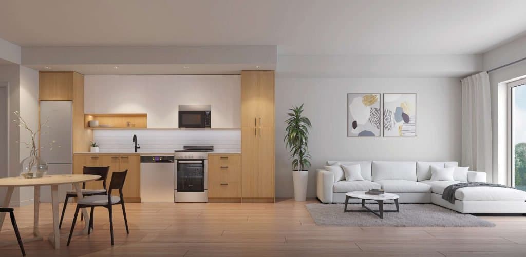The Anacapri interior finishes